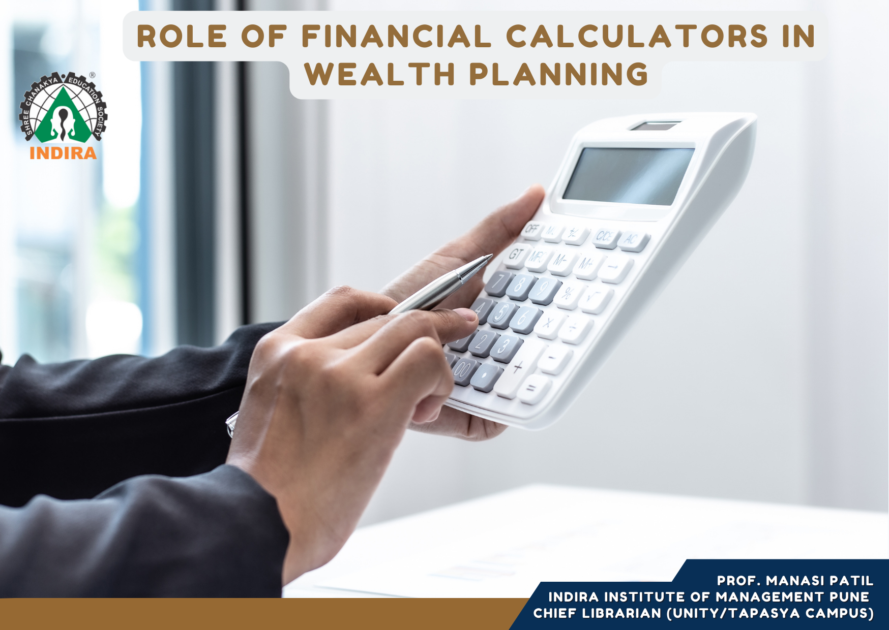 Role of Financial Calculators in Wealth Planning